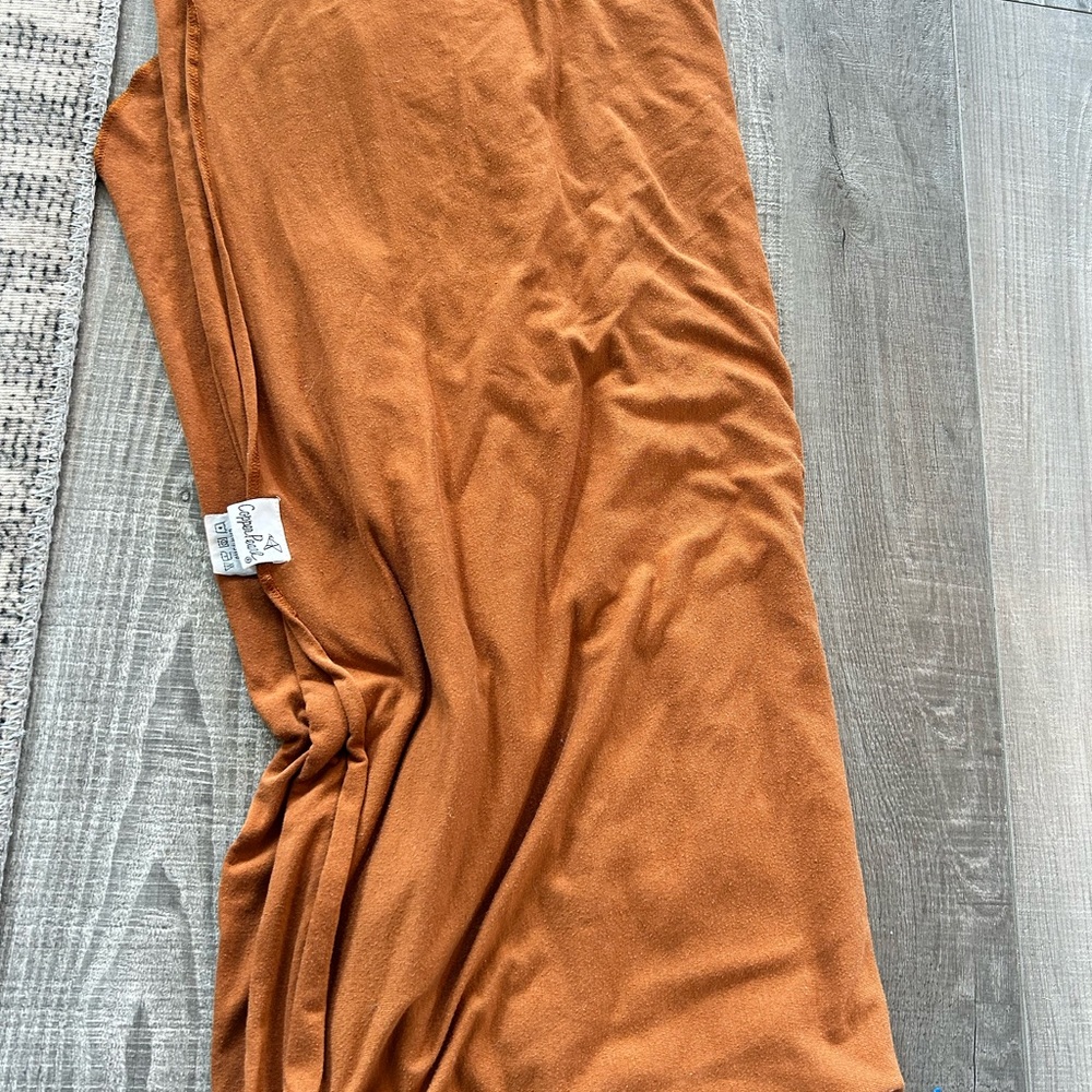 Copper pearl swaddle